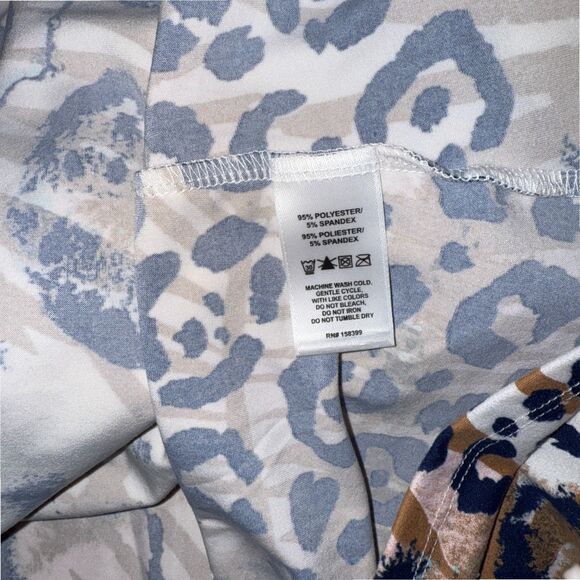 EUC Women's Hale Bob Super Soft Knit Animal Print‎ Mini Sundress Size XL - Picture 4 of 4